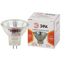 Лампочка галогенная ЭРА GU4-MR11-20W-12V-30CL GU4 20Вт софит