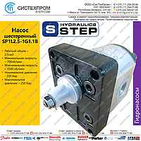 Насос шестеренный SP1L2.5-1G1.1B