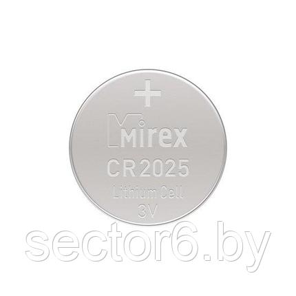 Батарейка Mirex CR2025 литиевая блистер 2 шт 23702-CR2025-E2, фото 2