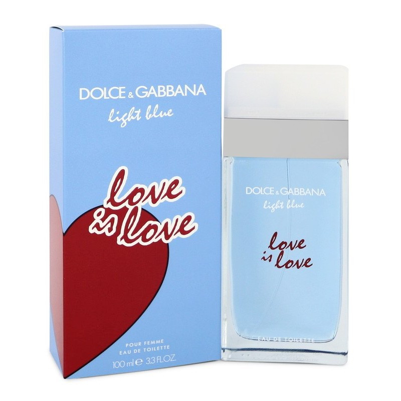 Акция 1+1=3 Женская туалетная вода Dolce&Gabbana Light Blue Love Is Love edt 100ml