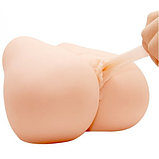 Мастурбатор вагина ножками кверху с двойной вибрацией, фото 6