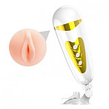 Перезаряжаемый вибромастурбатор вагина с голосовым сопровождением Pretty Love Sally на присоске, фото 2