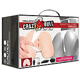 Мастурбатор вагина Crazy Bull с вибрацией и двумя отверстиями, фото 10