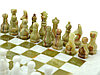 Набор Шахмат из натурального камня (оникс, мрамор) 30,5х30,5см., фото 3