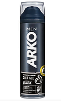 Arko Men Пена для бритья Black с активированным углём, 200 мл