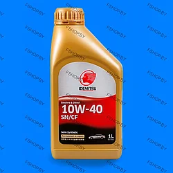 IDEMITSU 10W40 полусинтетика - 1 литр — Синтетическое моторное масло для бензиновых и дизельных двигателей