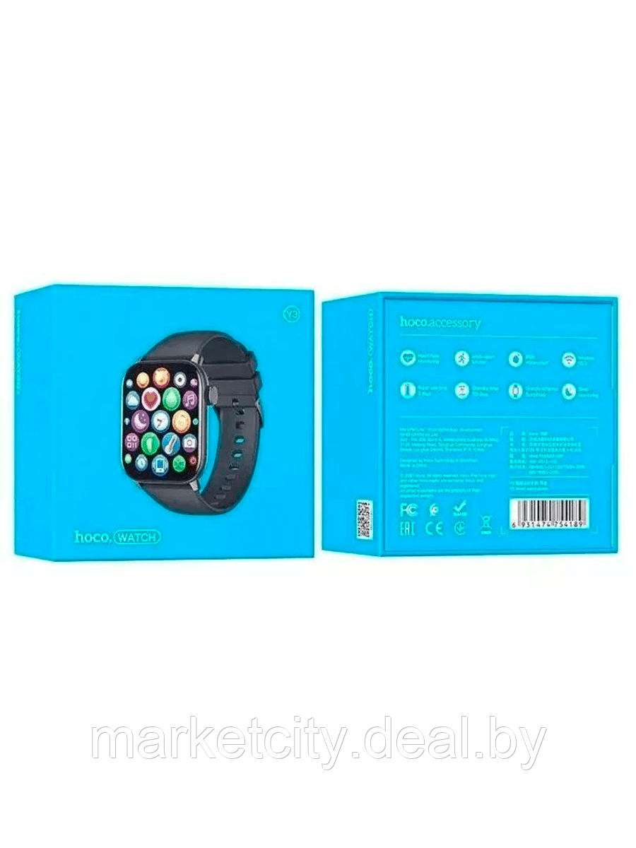 Умные часы Hoco Y3 Smart Watch - фото 5 - id-p189770758