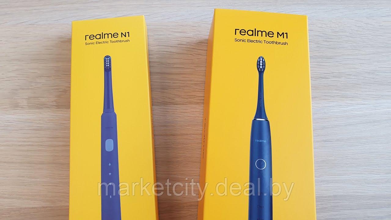 Электрическая зубная щетка Realme N1 Sonic Electric Toothbrush Blue - фото 2 - id-p189770825