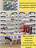 Полка для обуви металлическая 5 ярусов Easy Shoe Rack / Этажерка 110х55х30см. / Обувница напольная, 15 пар, фото 7