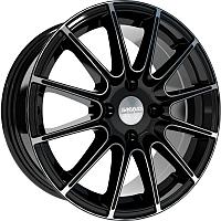 Литой диск SKAD LeMans-mb 7x16 5x115 DIA70.2 ET38 Black Glossy Polished / Черный глянец с алмазной проточкой