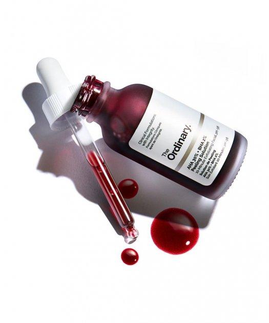 Кровавый пилинг The Ordinary AHA 30% + BHA 2% Peeling solution 30ml (Кислотный пилинг)