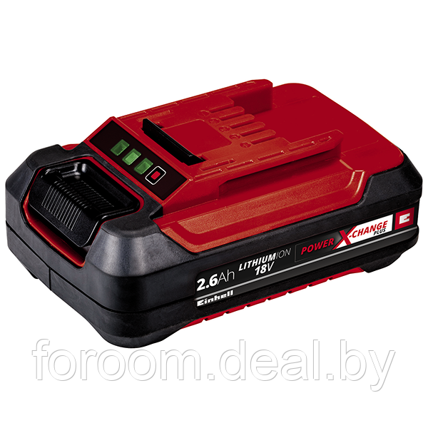 Аккумулятор Einhell Plus 18V, 2,6 Ач, Li-Ion PXC (4511436) - фото 1 - id-p189683564