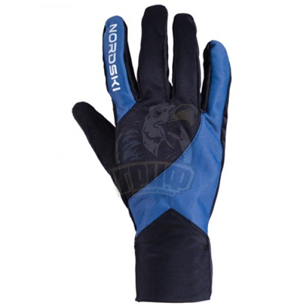 Перчатки лыжные Nordski Pro (черный/темно-синий) (арт. NSU327125)