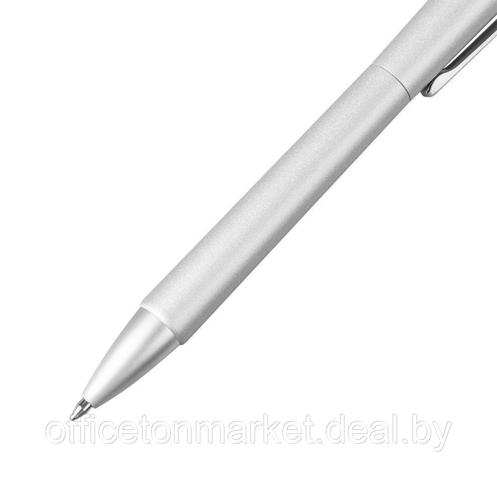 Ручка шариковая автоматическая "Cocoon", 1.0 мм, черный, серебристый, стерж. синий - фото 2 - id-p137125099