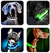 Светящийся ошейник для собак (3 режима) Glowing Dog Collar, фото 5