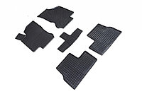 Резиновые коврики салона Сетка для Lada Granta 2018- Черные