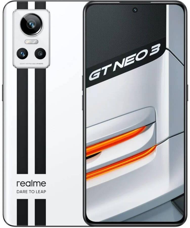 Realme Realme GT Neo 3 80W 8/128GB Белый - фото 1 - id-p189733537