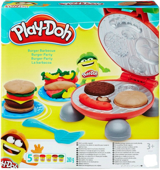 Игровой набор пластилина Play-Doh "Бургер барбекю"