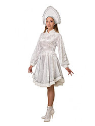 Карнавальный костюм Снегурочка Ледяная 173, взрослый