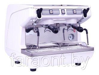 Кофемашина рожковая Nuova Simonelli APPIA LIFE COMPACT 2GR S 220V, полуавтомат высокая группа(белая)