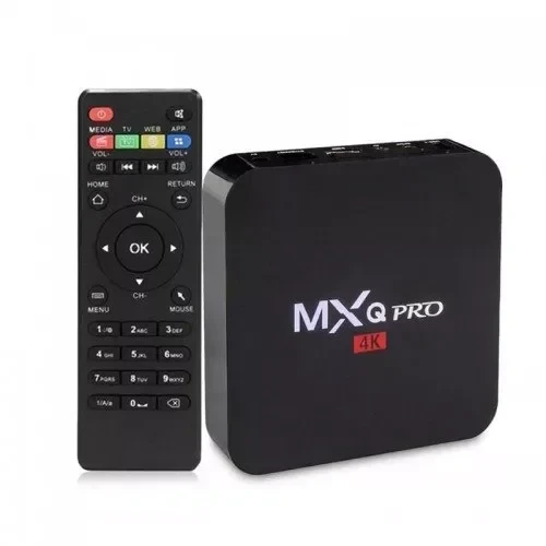 Цифровая приставка для телевизора TV Box MXQ 4K 1/8ГБ - фото 1 - id-p189846463