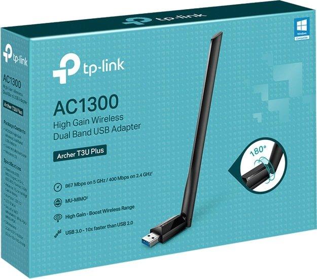 Wi-Fi адаптер TP-Link Archer T3U Plus - фото 4 - id-p189847547