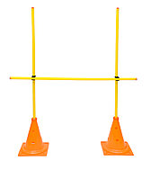 Комплект вертикальных стоек для прыжков в высоту (палка 150см)