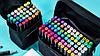 Маркеры-фломастеры для скетчинга двухсторонние 120 цветов, фото 2