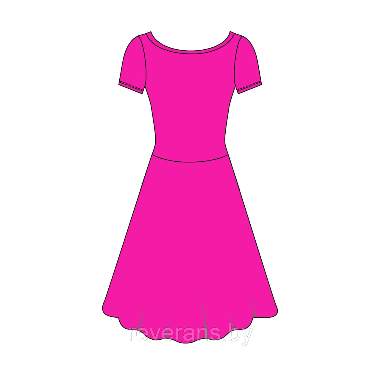 Рейтинговое платье, арт. 71-1050 - фото 2 - id-p49381082