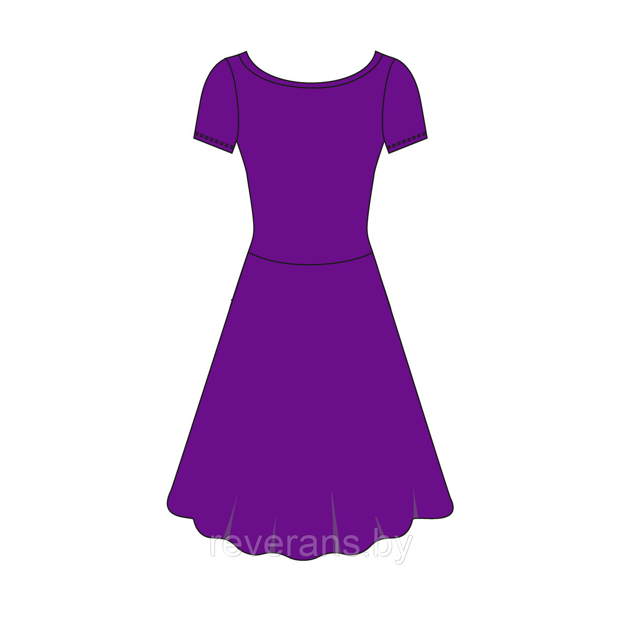 Рейтинговое платье, арт. 71-1050 - фото 4 - id-p49381082