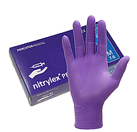 Перчатки нитриловые Nitrylex PF Protect, размер М, 100шт/уп. (Цена с НДС)