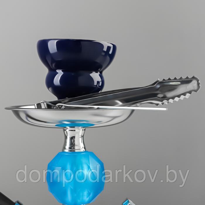 Кальян "Фуджейра", 25 см, синий, 2 трубки - фото 5 - id-p189860745