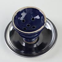 Кальян "Фуджейра", 25 см, синий, 2 трубки, фото 6