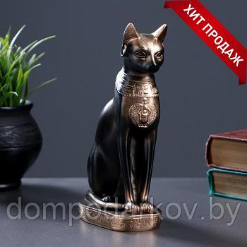 Статуэтка "Кошка египетская" 20см бронза