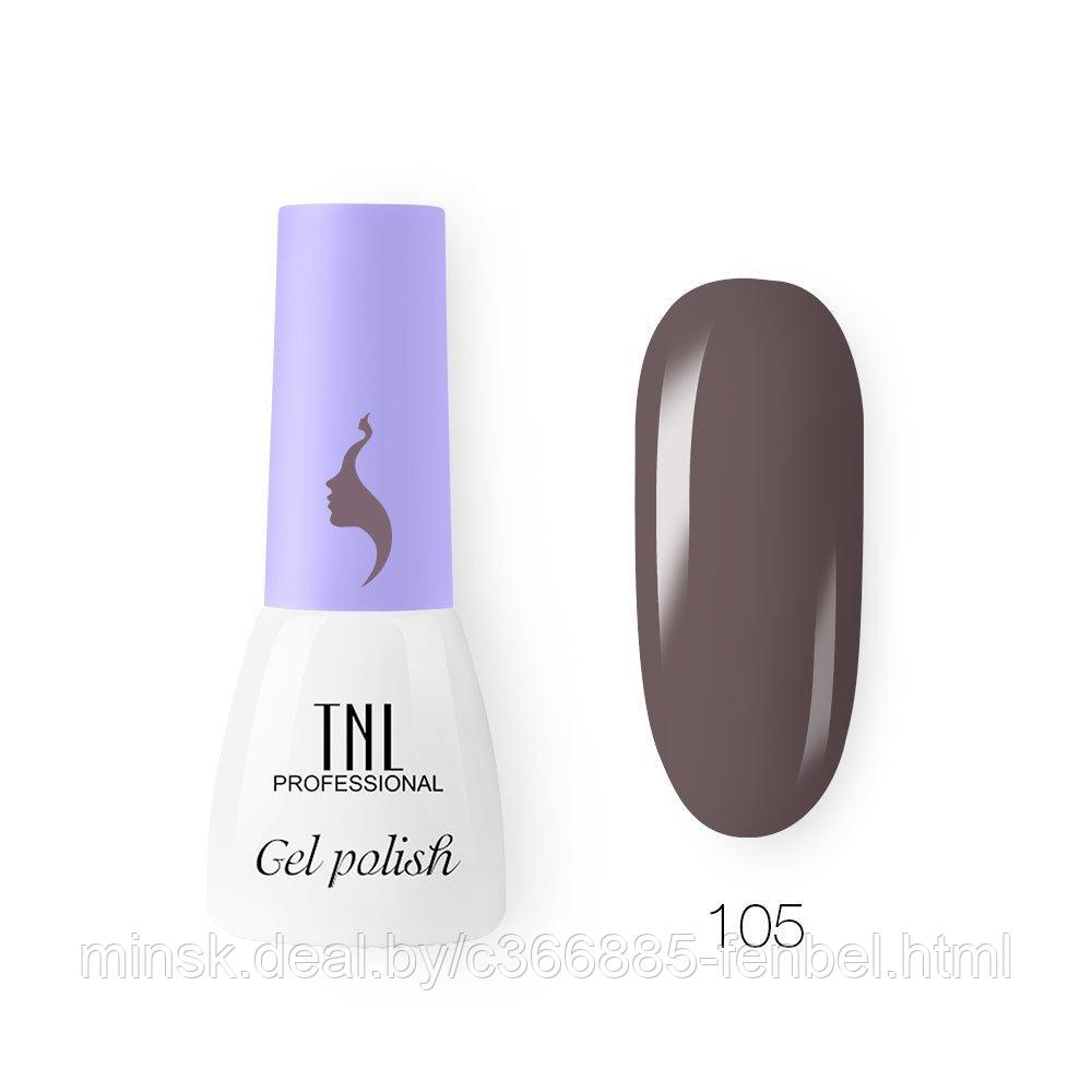"TNL" Гель-лак "8 Чувств" Mini №105 - тоффи, 3.5 мл.