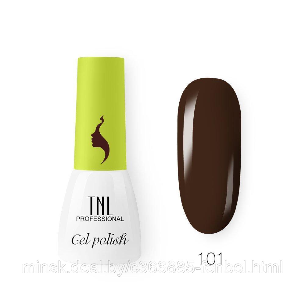 "TNL" Гель-лак "8 Чувств" Mini №101 - кофейный ликер, 3.5 мл.
