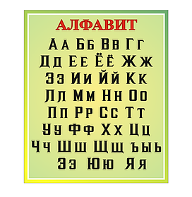 Информационный стенд "Алфавит"