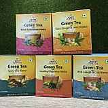 Зеленый чай со смесью пряностей (Green Tea With Spicy Mix Blend) Baps Amrut 1 саше Индия, фото 2