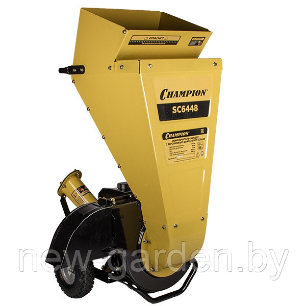 Измельчитель-шредер бензиновый CHAMPION SC6448 (6.5л.с., 50мм, 85л), фото 1
