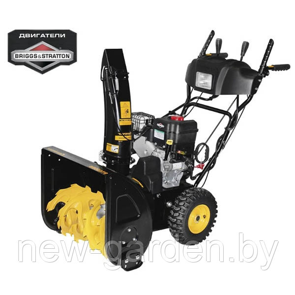 Снегоотбрасыватель CHAMPION ST656BS (двиг. Briggs&Stratton 6.5л.с., шир.56см, 6F/2R, эл.стартер, фара)