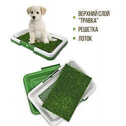 Лоток для собак "Dari Home Puppy Potty Pad" с искусственной травой