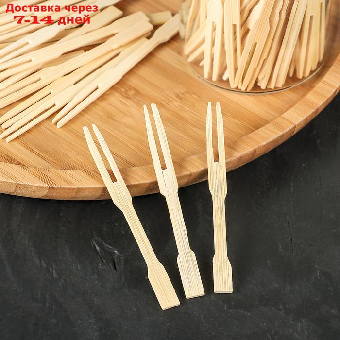 Шпажки для канапе из бамбука, 100 шт