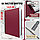 Скетчбук блокнот Sketchbook с плотными листами для рисования (А5, бумага в клетку, спираль, 40 листов) Красная, фото 4