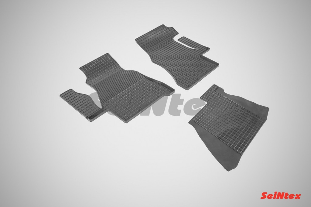 Резиновые коврики салона Сетка для Mercedes-Benz Sprinter CLASSIC 2008- Черные - фото 1 - id-p189875826