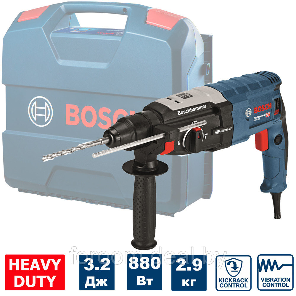 Перфоратор GBH 2-28 Professional BOSCH (0611267500) - фото 1 - id-p189875410