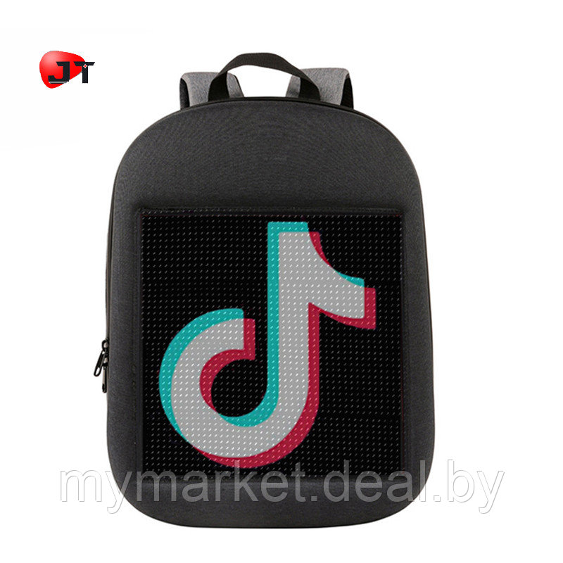 Рюкзак со светодиодным LED экраном - фото 3 - id-p189884593