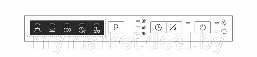 Посудомоечная машина встраиваемая EXITEQ EXDW-I405 - фото 6 - id-p189884693