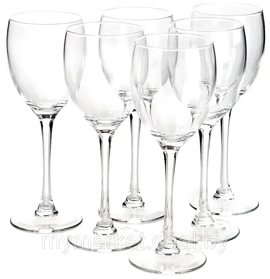 Набор бокалов для вина 6 шт. 250 мл Luminarc Signature Н8168 - фото 2 - id-p189886315