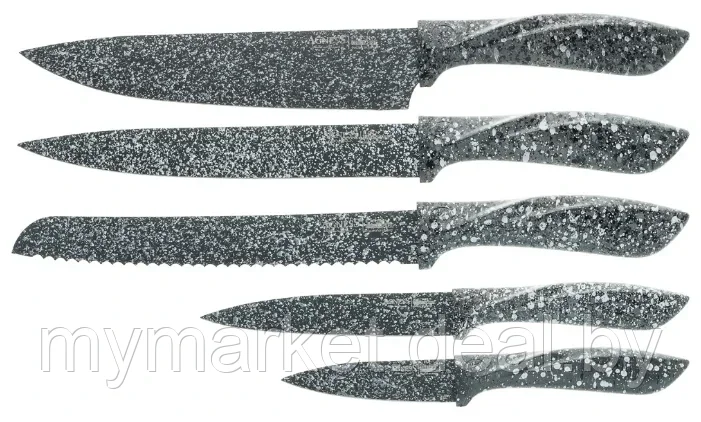Набор ножей Agness 911-679 на подставке 6 предметов - фото 2 - id-p189886320