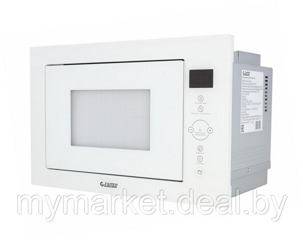 Микроволновая печь встраиваемая, сенсорная EXITEQ EXM-106 white - фото 2 - id-p189884727